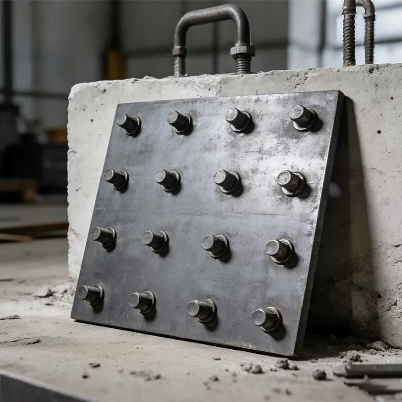 Beágyazott acéllemez